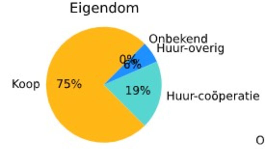 diagram percentage huurwoningen Bron: website alle cijfers